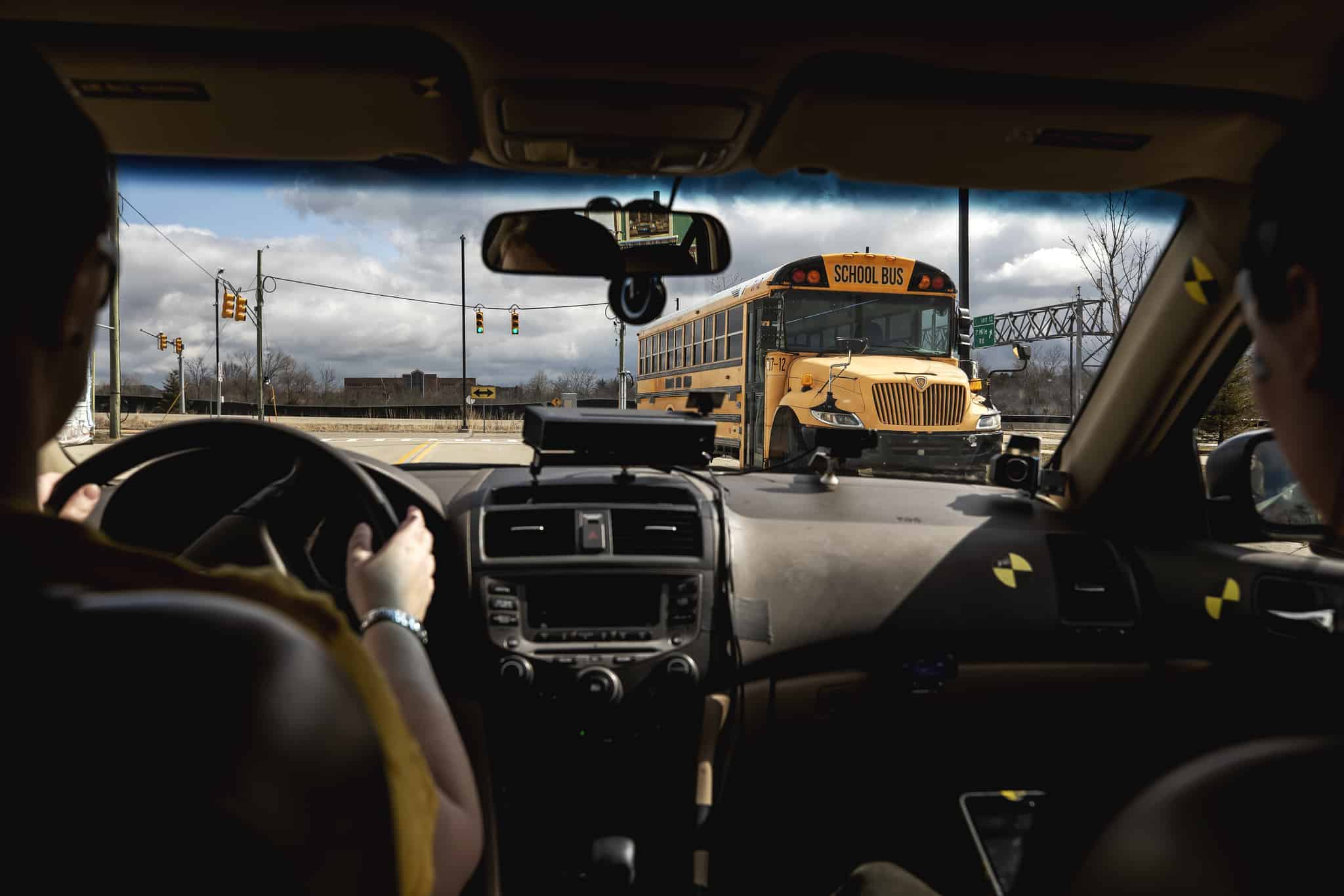 Test driving in MCity