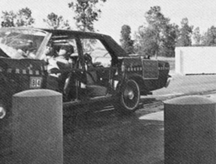 Historical car barrier