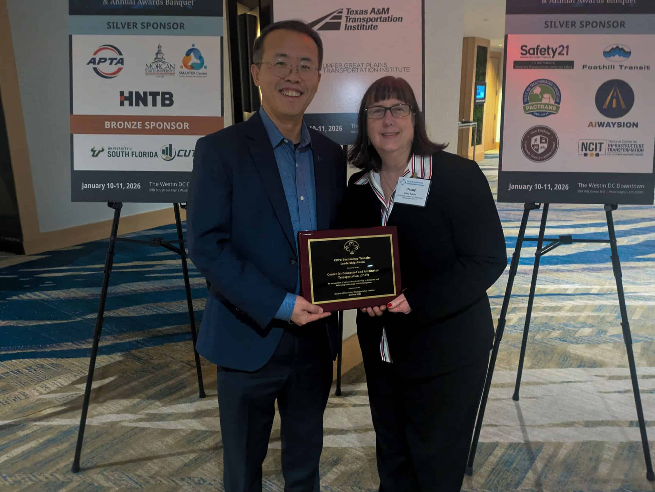 UMTRI Celebrates Three Prestigious CUTC Awards