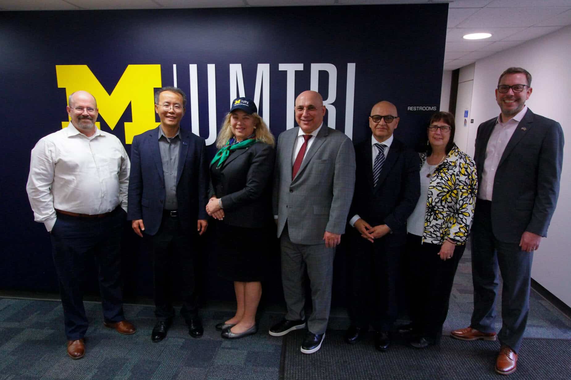 Federal Transportation Leaders Visit UMTRI and Mcity to Explore the Future of Connected and Automated Mobility
