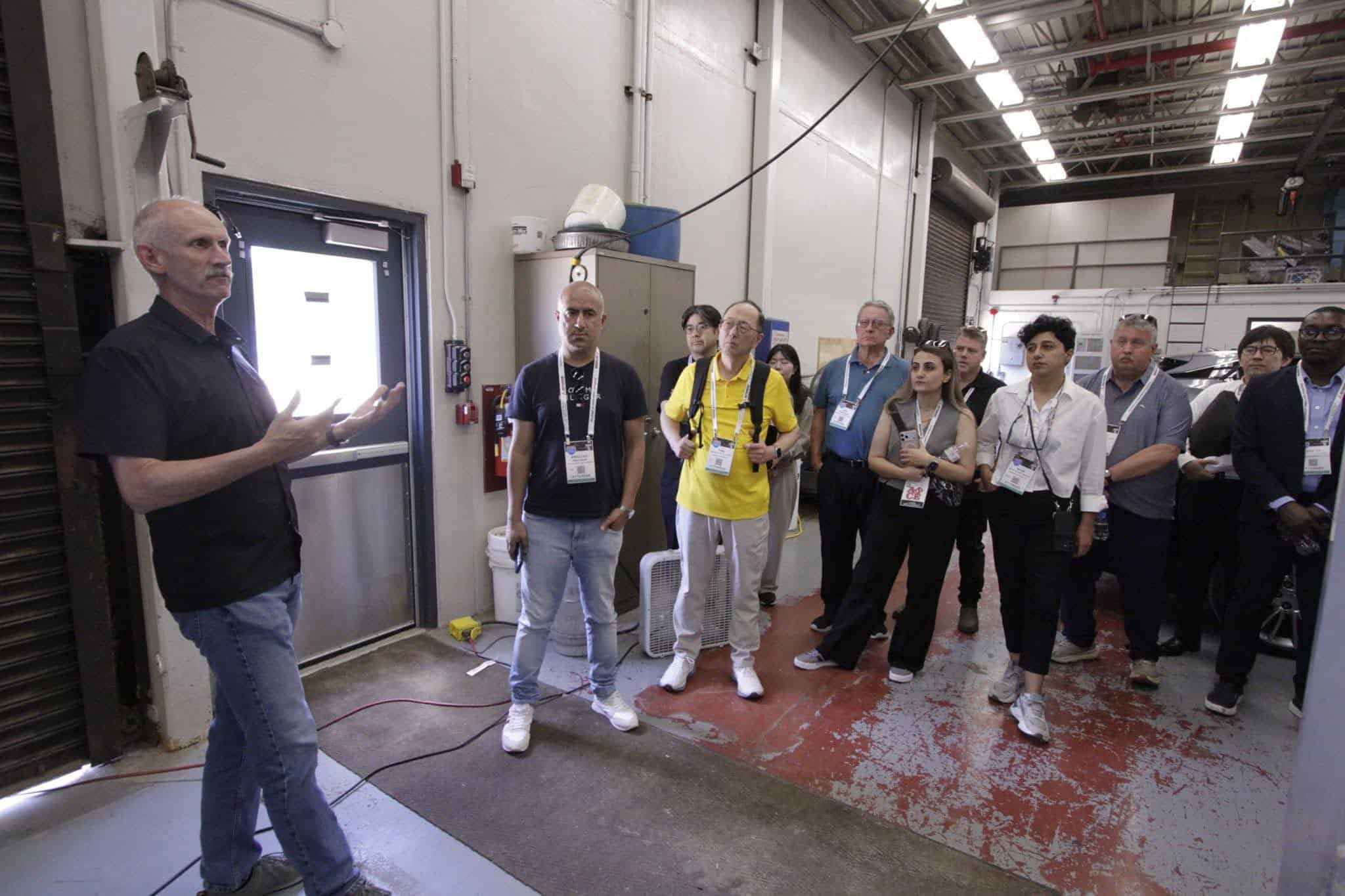 UMTRI and Mcity showcase multidisciplinary research during ASCE technical tour