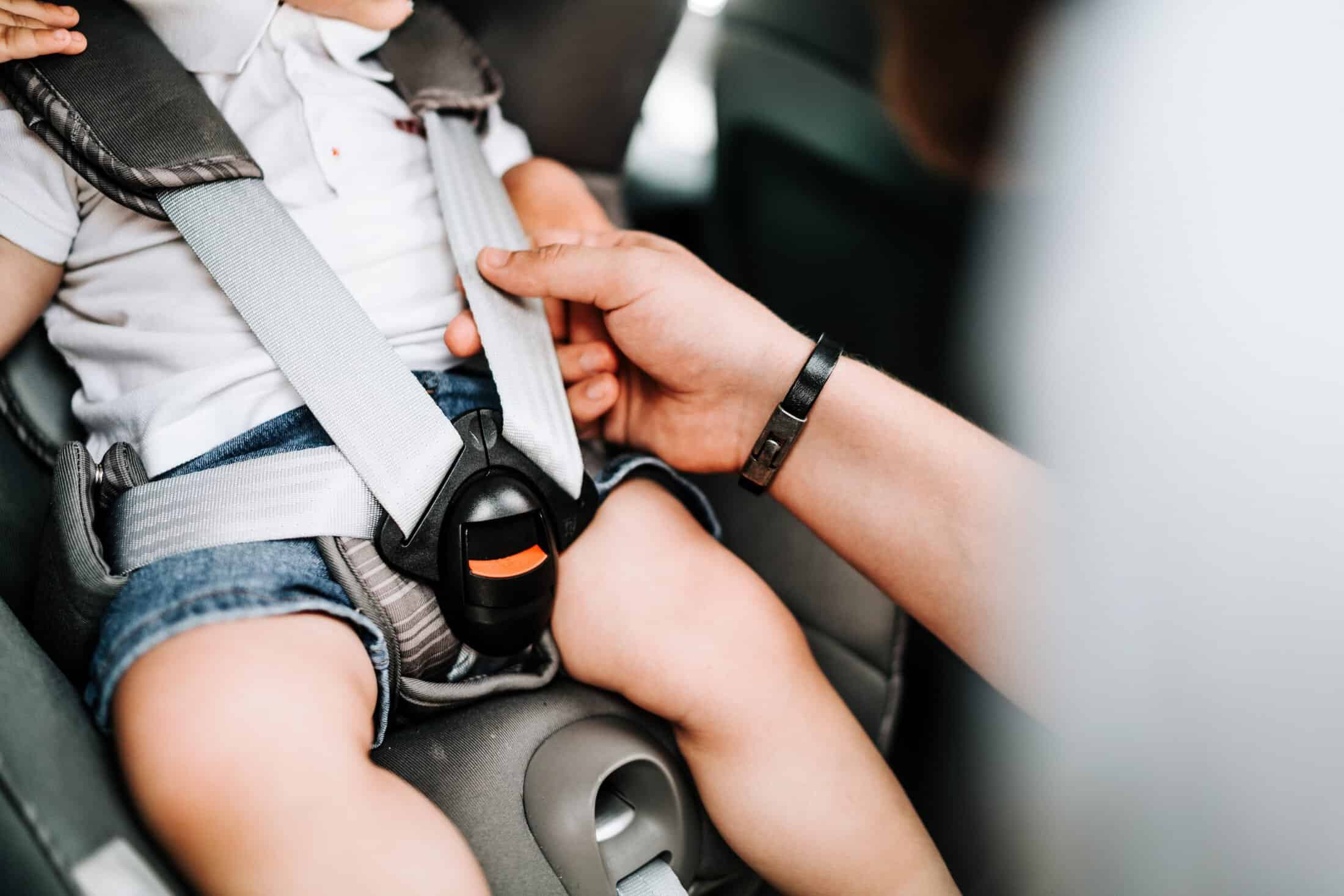 Child in car seat